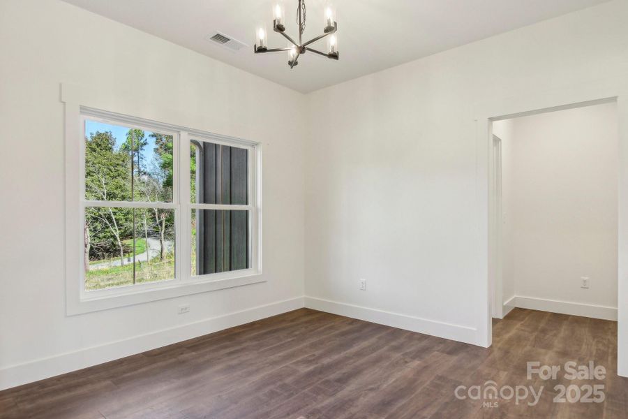 Spacious, unfurnished interior of a new home in , Hendersonville (Image 43).