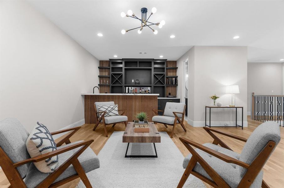 Furnished interior view inside a new home in , Frisco (Image 12). Furnished interior view inside a new home in , Frisco (Image 12).