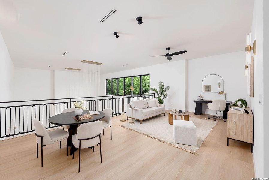 Furnished interior view inside a new home in , San Antonio (Image 19).
