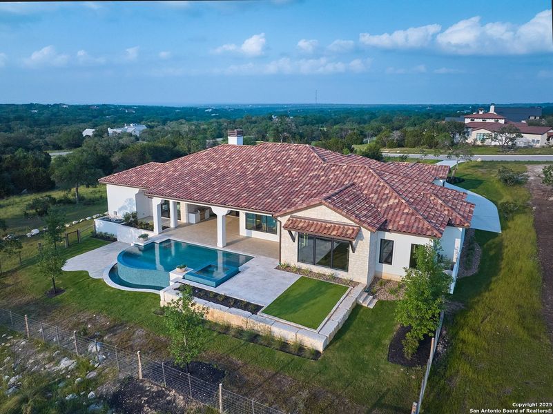 Exterior details and patio area of a home in , Boerne (Image 21).