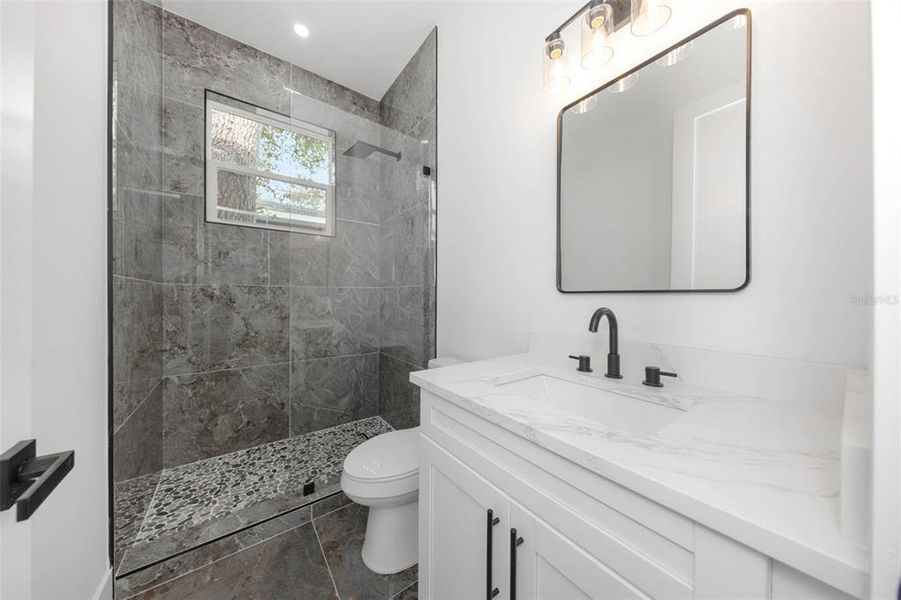 Furnished interior view inside a new home in , Dunedin (Image 10).