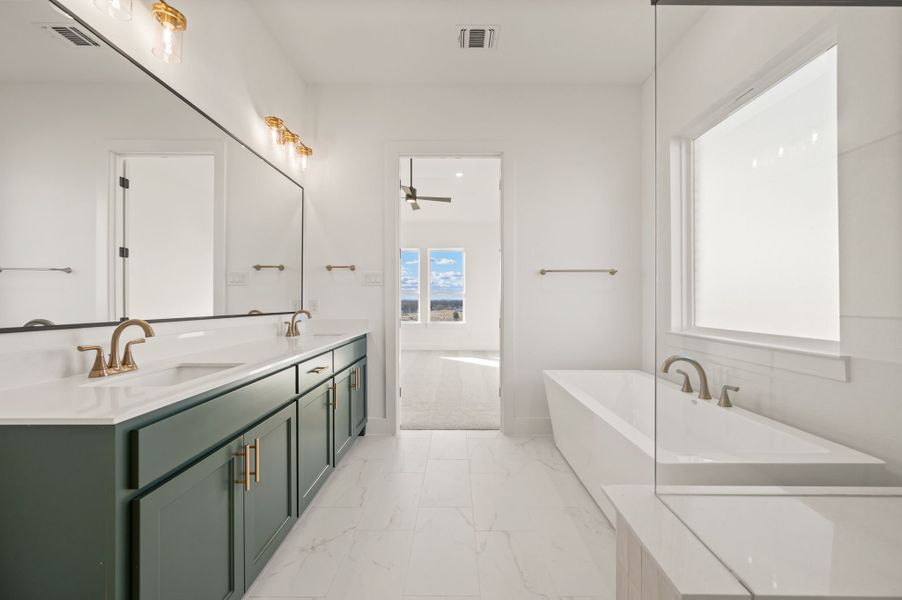 Furnished interior view inside a new home in Rocky Top Ranch, Reno (Image 13).