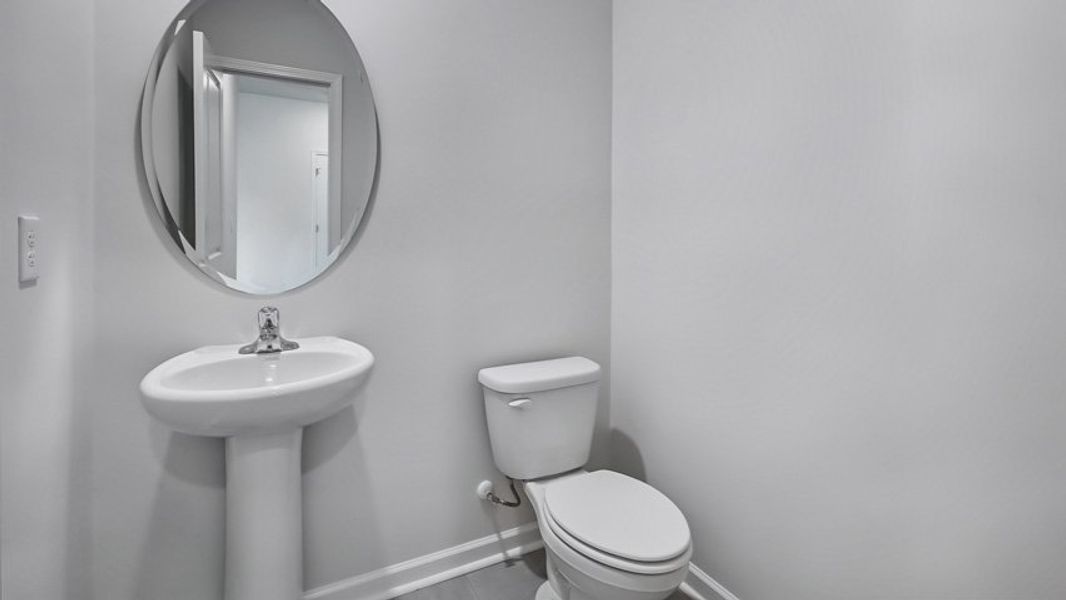 Furnished interior view inside a new home in The Estates at Edinborough, Gibsonville (Image 4).