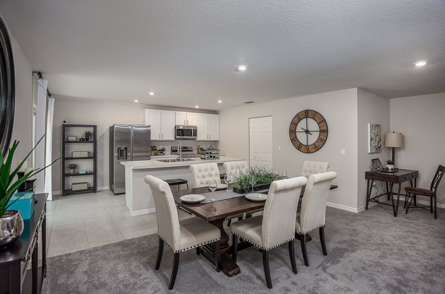 Representative furnished interior of a home built from the Orchid by Maronda Homes in Coastal Communities, Edgewater (Image 6).