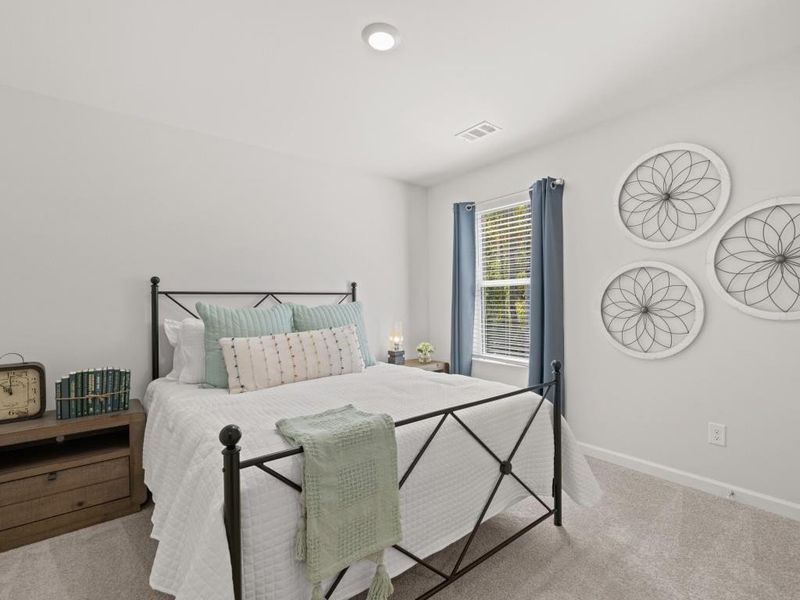 Furnished interior view inside a new home in Lost Creek, Dallas (Image 36).