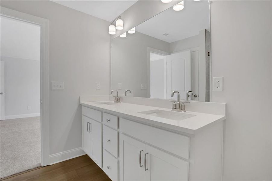 Furnished interior view inside a new home in Villas at Dawsonville Townhomes, Dawsonville (Image 8). Furnished interior view inside a new home in Villas at Dawsonville Townhomes, Dawsonville (Image 8).