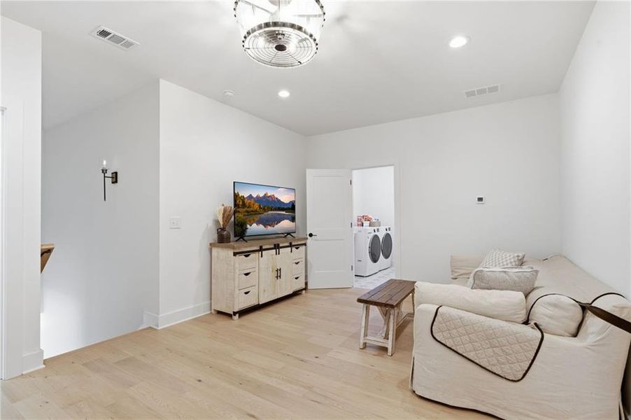 Furnished interior view inside a new home in , Cumming (Image 16).