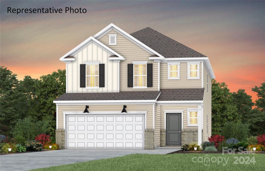 Murray Floor Plan; Elevation LC2G