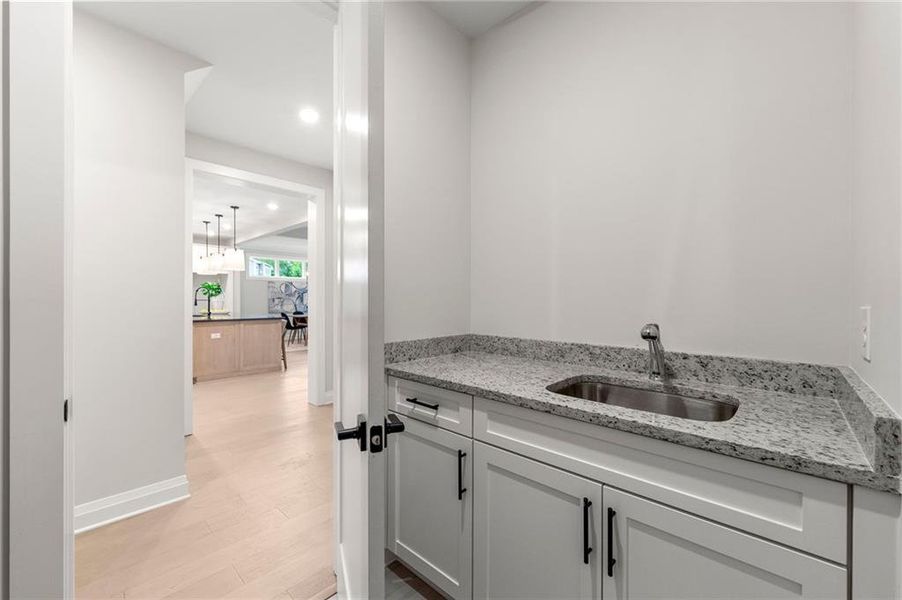 Furnished interior view inside a new home in , Canton (Image 32).