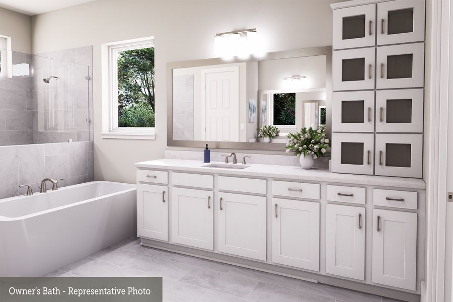 The Boston - Owner's Bath The Boston - Owner's Bath