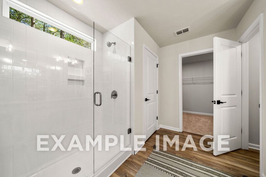 Representative unfurnished interior of a home built from the The Hickory B by Davidson Homes LLC in Cedar Farms, Winder (Image 20).
