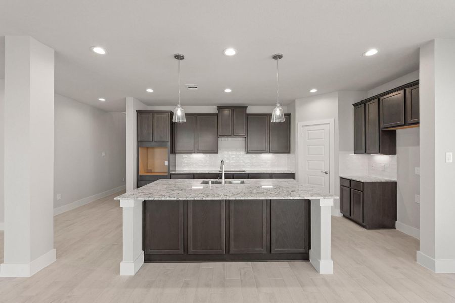 Furnished interior view inside a new home in Briarwood Crossing, Rosenberg (Image 3). Furnished interior view inside a new home in Briarwood Crossing, Rosenberg (Image 3).