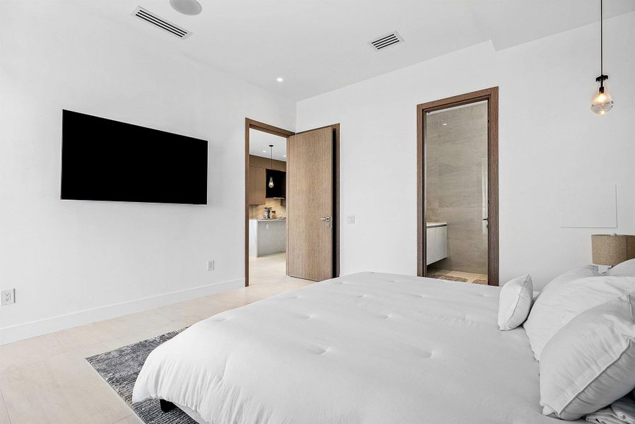 Furnished interior view inside a new home in , Delray Beach (Image 8).