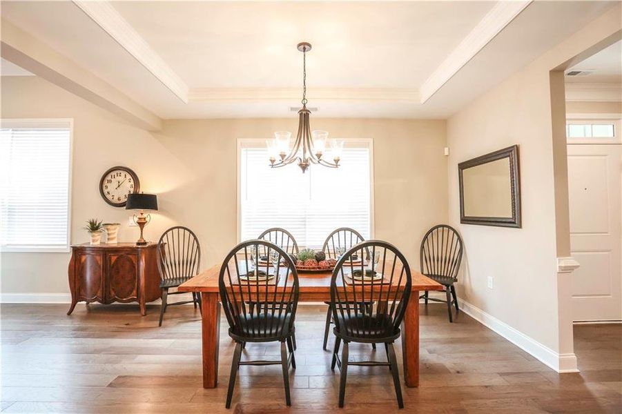 Furnished interior view inside a new home in , Cumming (Image 19). Furnished interior view inside a new home in , Cumming (Image 19).