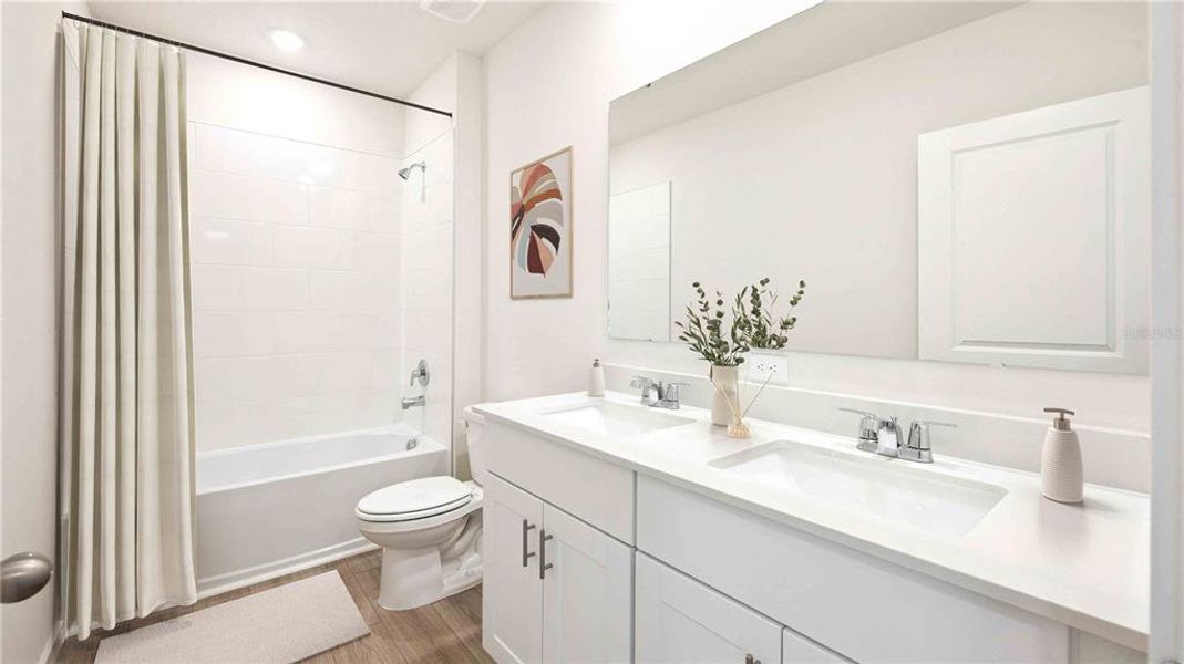 Furnished interior view inside a new home in Sagewood, Apopka (Image 7).