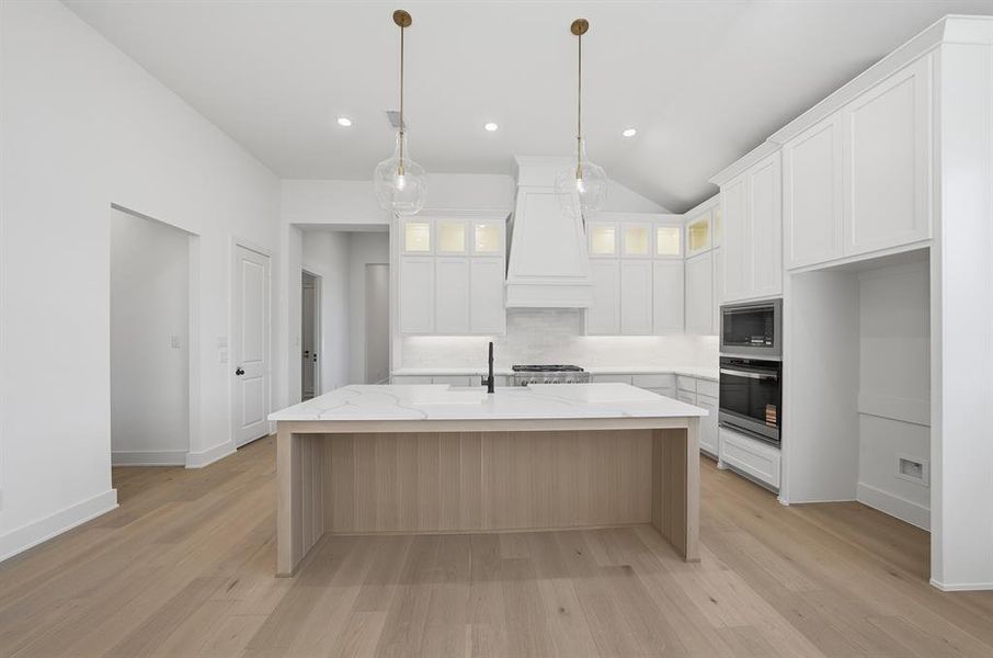 Furnished interior view inside a new home in Fields - 50' Lots, Frisco (Image 9).