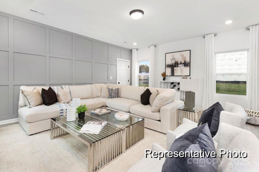 Furnished interior view inside a new home in Colvin Park, Rock Hill (Image 10).