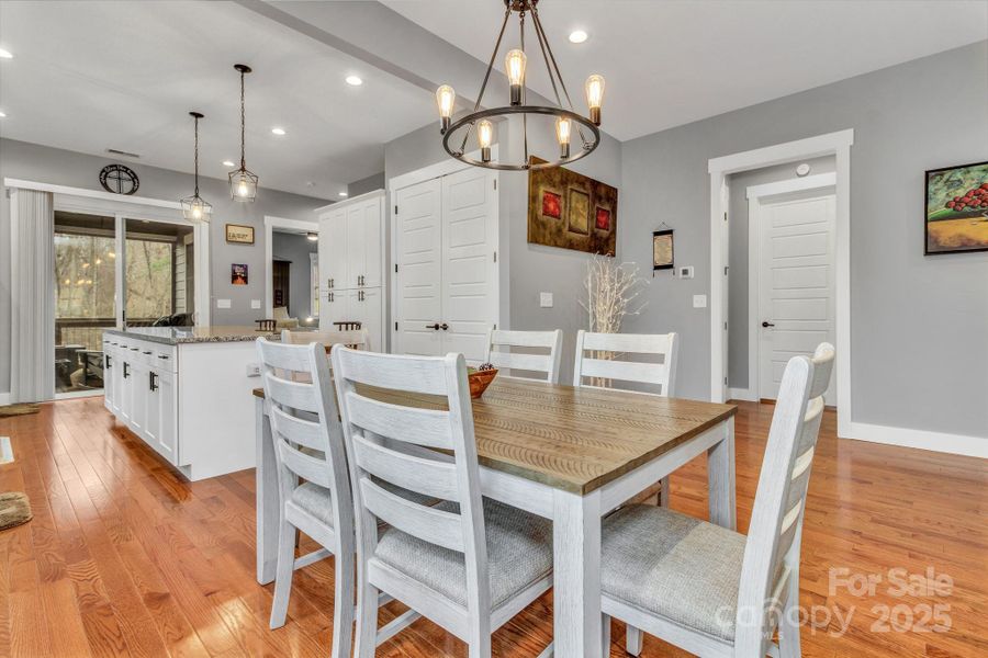 Furnished interior view inside a new home in , Hendersonville (Image 13).