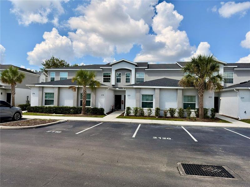 Front exterior of a new home in , Kissimmee, FL, highlighting curb appeal (Image 28). Front exterior of a new home in , Kissimmee, FL, highlighting curb appeal (Image 28).
