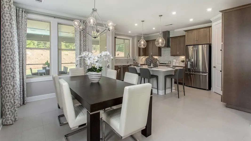 Dining and Kitchen Dining and Kitchen