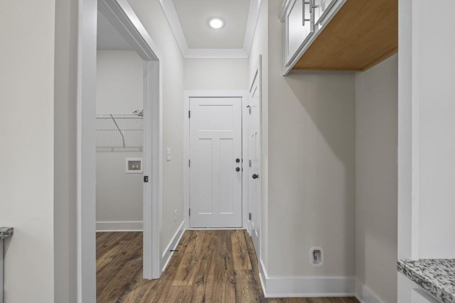 Spacious, unfurnished interior of a new home in , Hartwell (Image 50).