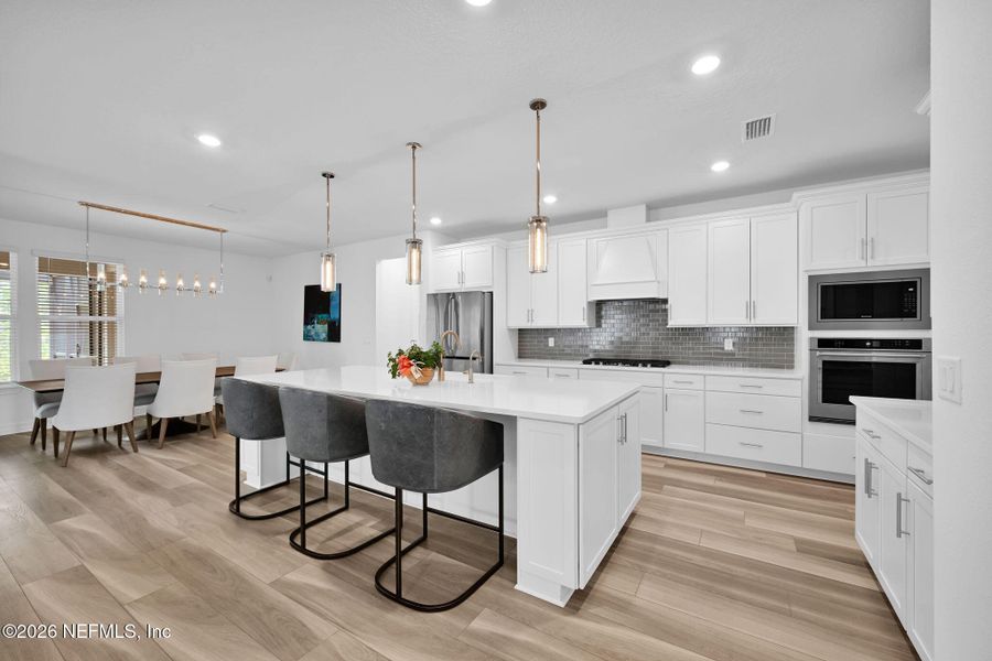 Furnished interior view inside a new home in , Jacksonville (Image 33).