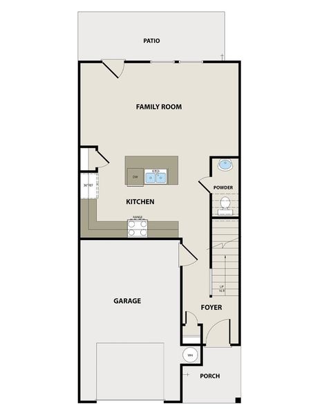 2D floor plan layout for the Gabrielle by Peachtree Building Group in Morning Creek Forest, Atlanta, GA (Image 2). 2D floor plan layout for the Gabrielle by Peachtree Building Group in Morning Creek Forest, Atlanta, GA (Image 2).