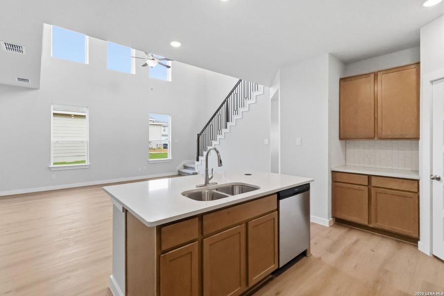 Furnished interior view inside a new home in Willow Point, San Antonio (Image 7).