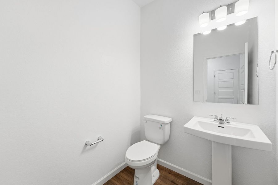 Furnished interior view inside a new home in Trailstone Townhomes - The Westerly Collection, Arvada (Image 6).