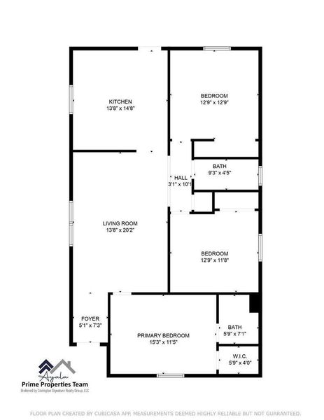 2D floor plan layout of this home in , Cleveland, TX (Image 5).