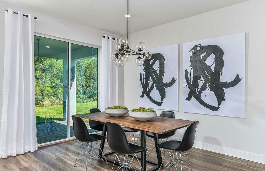 Furnished interior view inside a new home in Vida's Way, Wesley Chapel (Image 5).