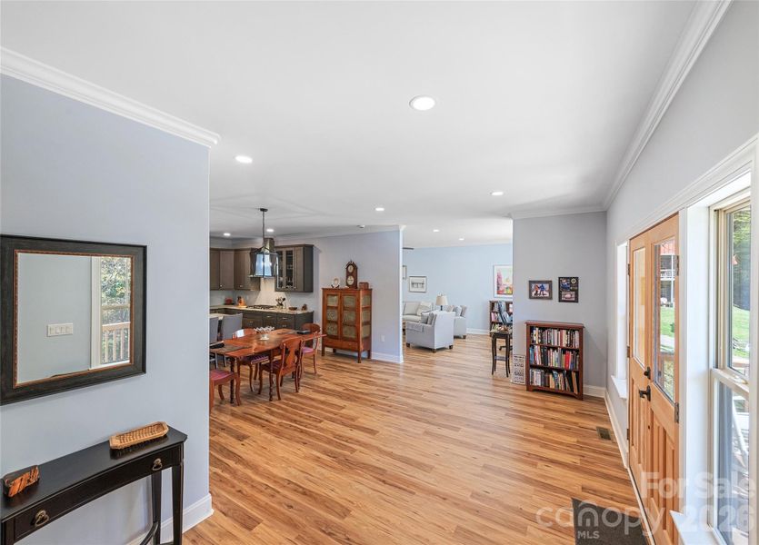 Furnished interior view inside a new home in , Waynesville (Image 19).