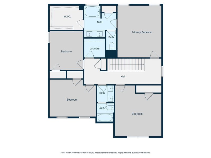 2D floor plan layout of this home in Catawba Trace, Catawba, NC (Image 4).