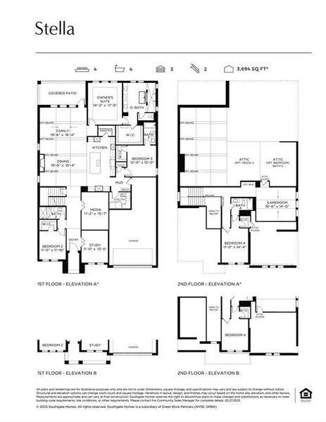 Our over the top Stella floor plan offers everything a dream home should have!