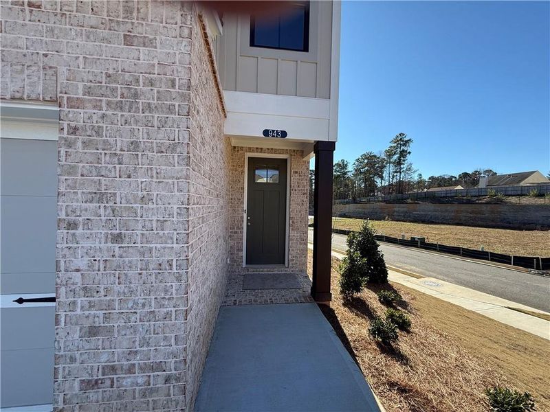 Exterior details and patio area of a home in , Marietta (Image 3).