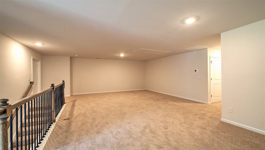Representative unfurnished interior of a home built from the Savannah by D.R. Horton in Pleasant Grove, Weaverville (Image 21).