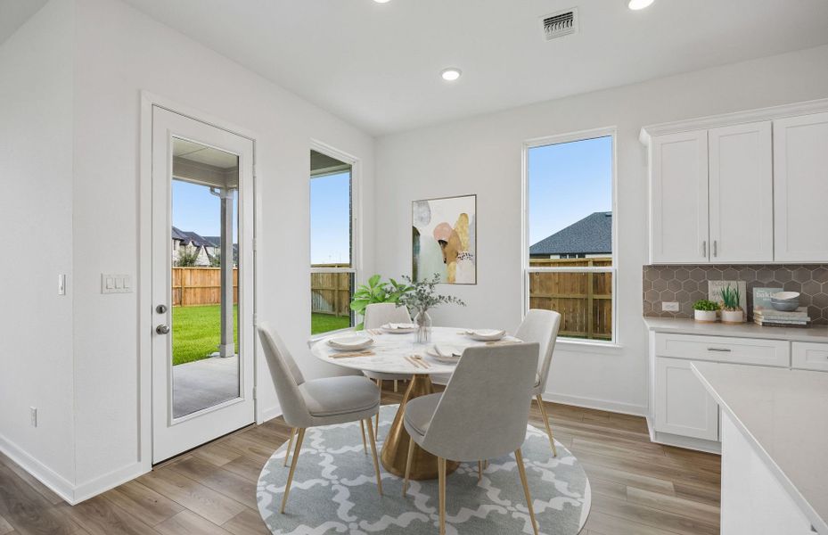 Furnished interior view inside a new home in Katy Court, Katy (Image 3).