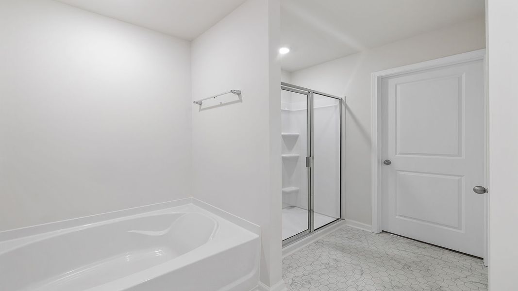 Furnished interior view inside a new home in Lightwood Cottages, Moore (Image 12).