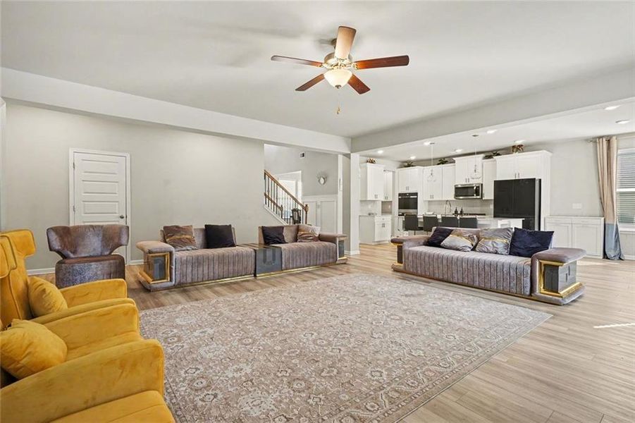 Furnished interior view inside a new home in , Stockbridge (Image 10). Furnished interior view inside a new home in , Stockbridge (Image 10).