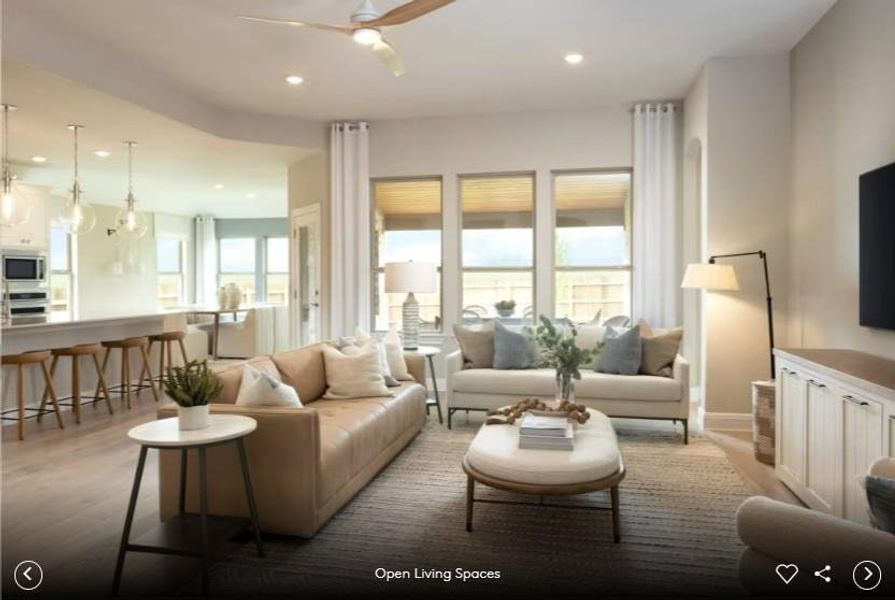 Interior photos- Photo of Pulte model home with same floor plan, not of actual home listed.