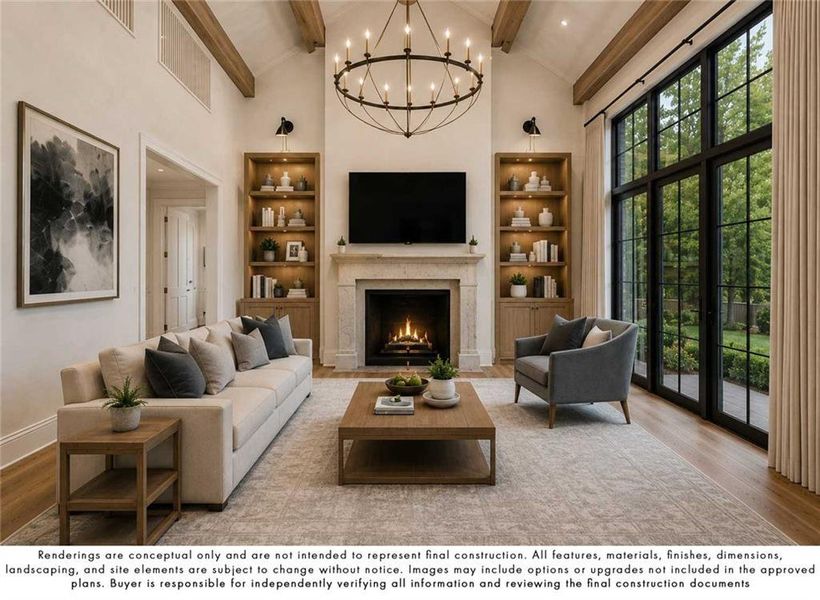 Furnished interior view inside a new home in , Alpharetta (Image 6). Furnished interior view inside a new home in , Alpharetta (Image 6).