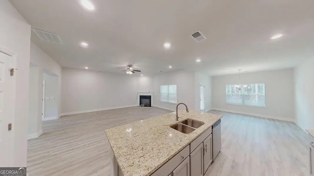 Furnished interior view inside a new home in Holliday Pass, Griffin (Image 3).