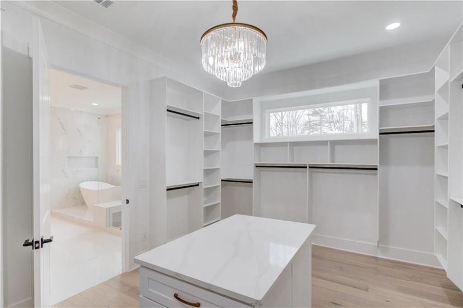 Furnished interior view inside a new home in , Hoschton (Image 7).