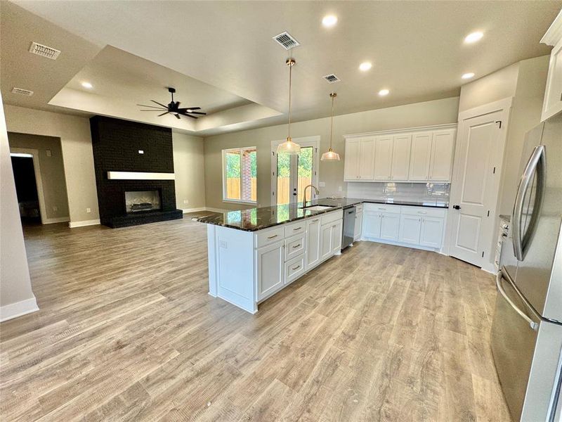 Furnished interior view inside a new home in , Lindale (Image 15). Furnished interior view inside a new home in , Lindale (Image 15).