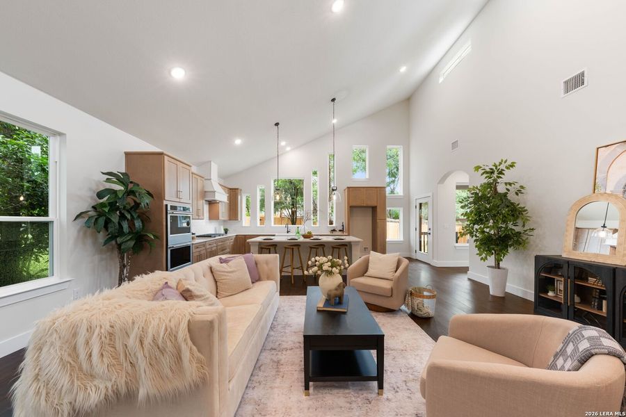 Furnished interior view inside a new home in , San Antonio (Image 17).