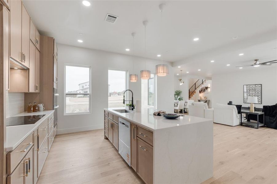 Furnished interior view inside a new home in , Red Oak (Image 18).
