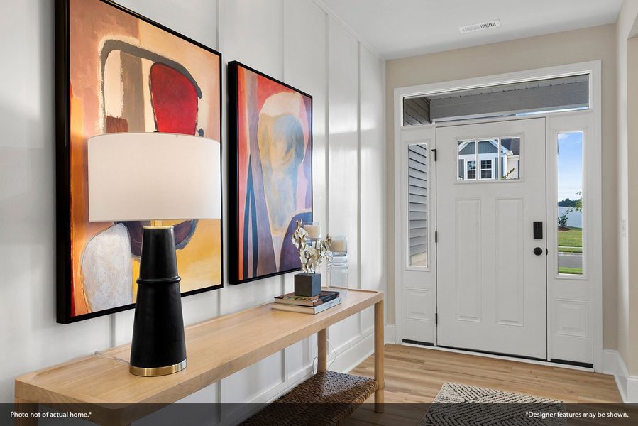 Furnished interior view inside a new home in Sweetbrier, Durham (Image 4).