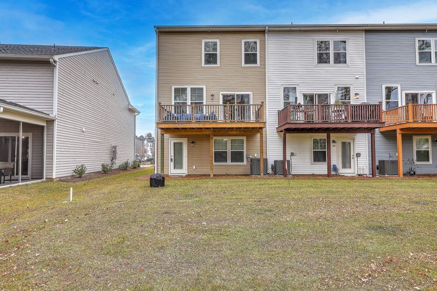 Exterior details and patio area of a home in , Hanahan (Image 4). Exterior details and patio area of a home in , Hanahan (Image 4).