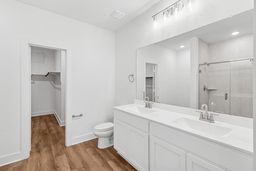 Furnished interior view inside a new home in Lone Star Landing, Montgomery (Image 6). Furnished interior view inside a new home in Lone Star Landing, Montgomery (Image 6).