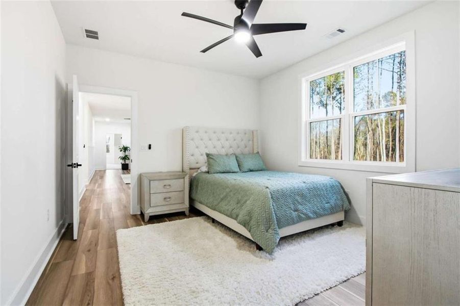 Furnished interior view inside a new home in , Winston (Image 37).